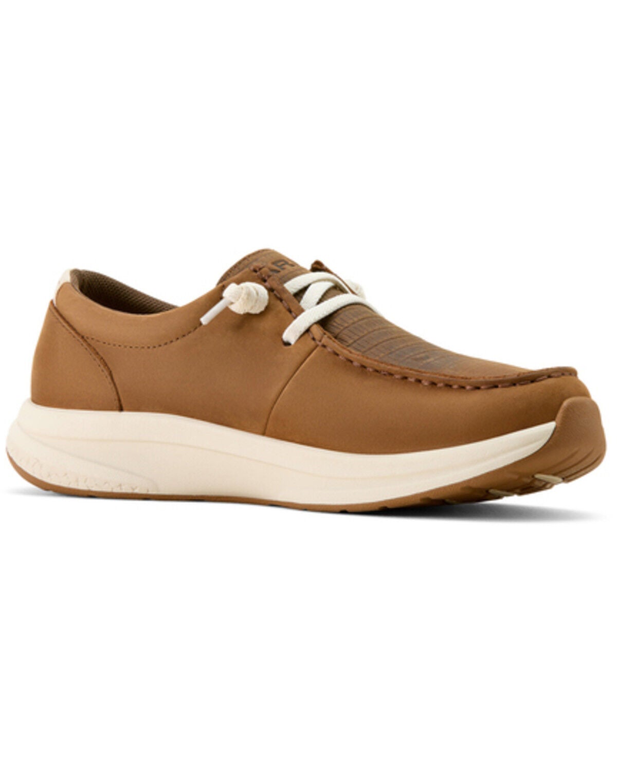 Image #1 - Ariat Women's Buckeye Waterproof Casual Shoes - Moc Toe, Coffee, hi-res