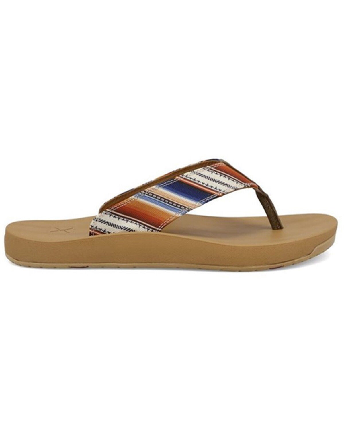 Image #1 - Hooey by Twisted X Flip Flops, Multi, hi-res