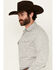 Image #2 - Wrangler Retro Men's Floral Print Long Sleeve Snap Western Shirt, White, hi-res