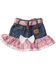 Kiddie Korral Cowgirl Boots Bandana Skirt Set - 2-6, Pink, hi-res