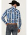 Image #4 - Rock & Roll Denim Men's Southwestern Print Long Sleeve Snap Stretch Western Shirt, , hi-res