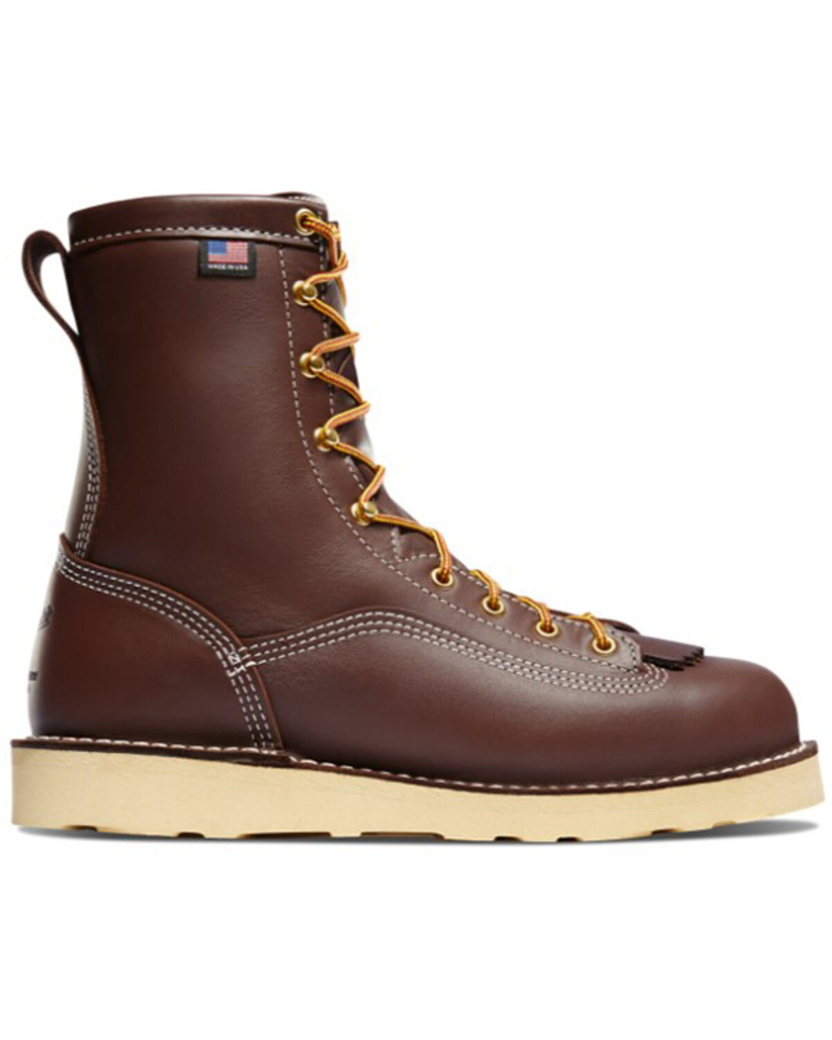 Image #2 - Danner Men's Power Foreman Wedge Work Boots - Composite Toe, Brown, hi-res