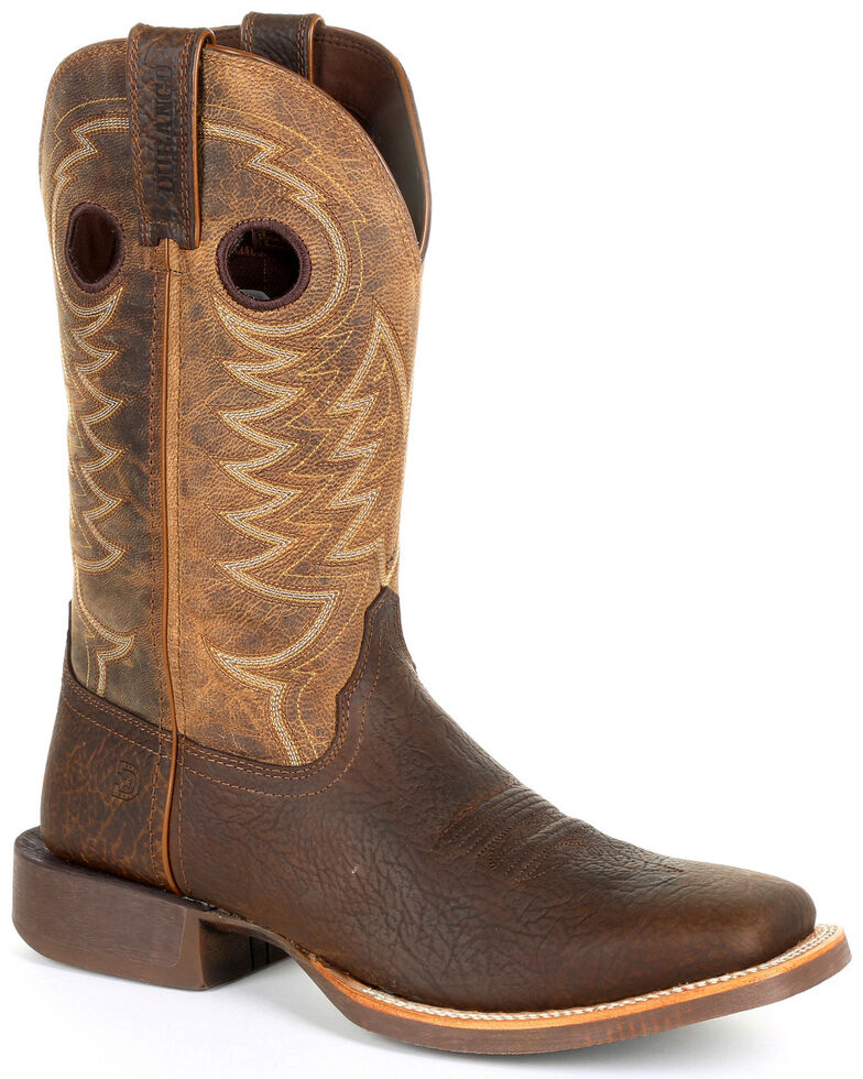 Durango Men's Rebel Pro Western Work Boots - Square Toe, Brown, hi-res