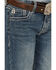 Image #2 - Hooey by Rock & Roll Denim Boys' Medium Wash Denim Bootcut Jeans , Medium Wash, hi-res