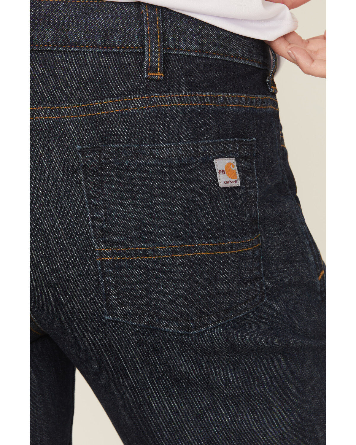 Image #4 - Carhartt Women's FR Rugged Flex® Jeans, Indigo, hi-res