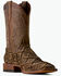 Image #1 - Ariat Men's Riverside Exotic Print Western Boots - Broad Square Toe, Brown, hi-res