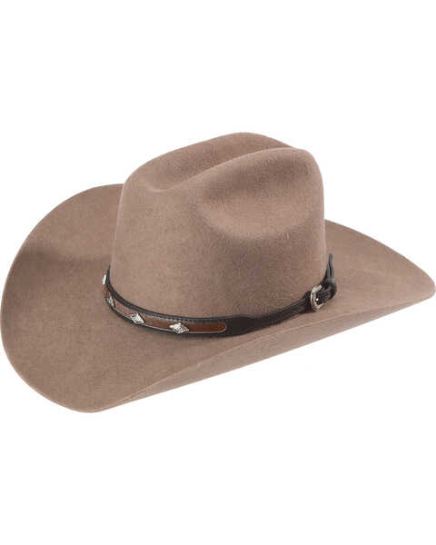 Image #2 - Cody James Diamond Studded Horsehair Hat Band, Black/brown, hi-res