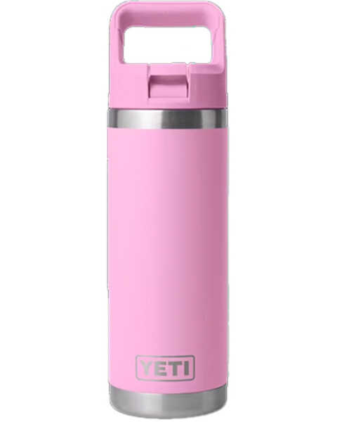 Yeti Rambler® 18oz Water Bottle with Chug Cap , Pink, hi-res