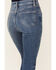 Image #4 - Cleo + Wolf Women's Kirkland Medium Wash High Rise Skinny Bootcut Stretch Denim Jeans, , hi-res