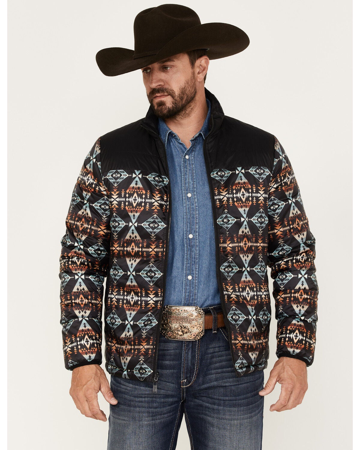 Pendleton Men's Genesee Reversible Print Jacket,
