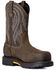 Image #1 - Ariat Men's WorkHog® XT Waterproof Western Work Boots - Composite Toe, Dark Brown, hi-res