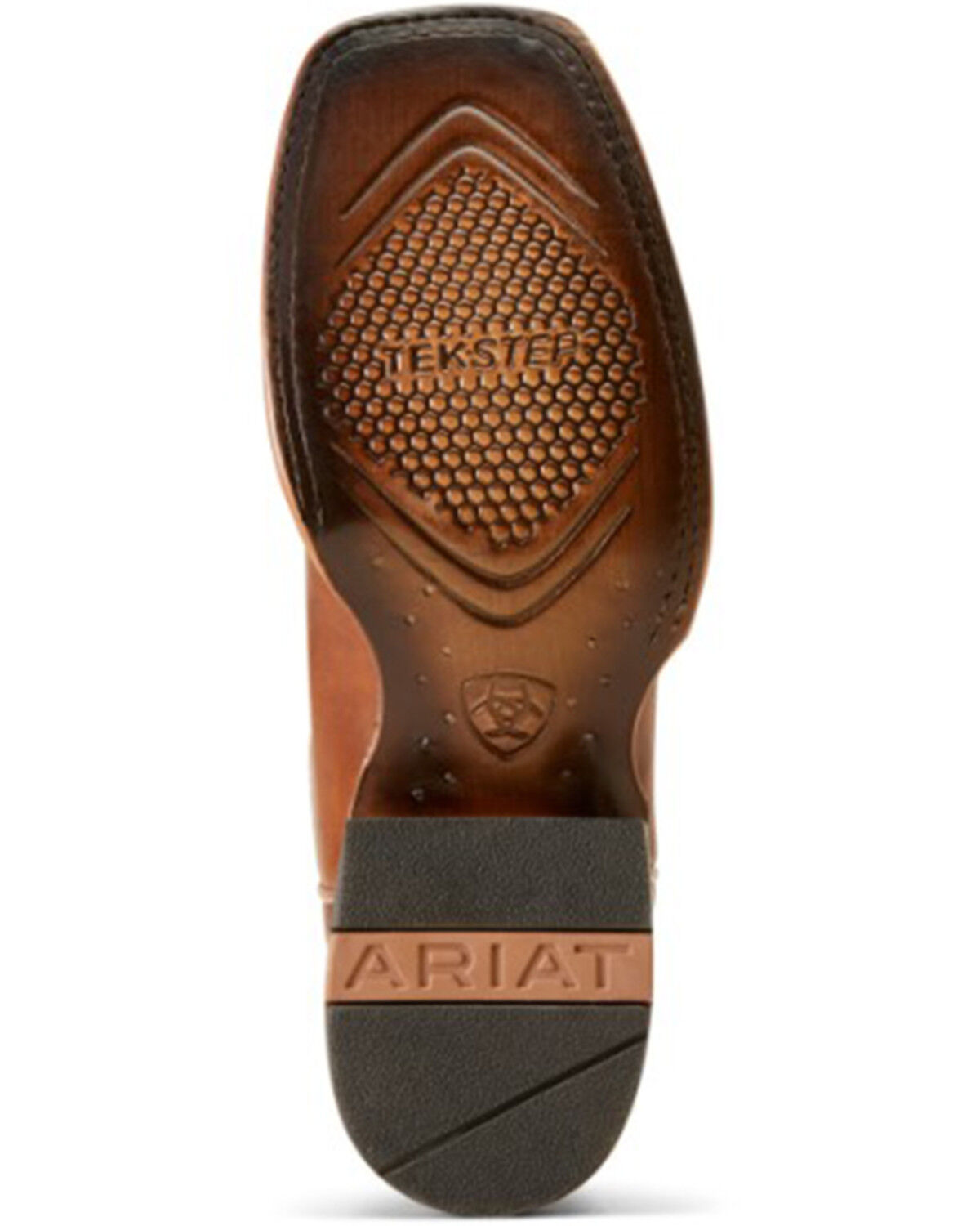 Image #5 - Ariat Women's Frontier Patchwork Western Boots - Broad Square Toe, Brown, hi-res