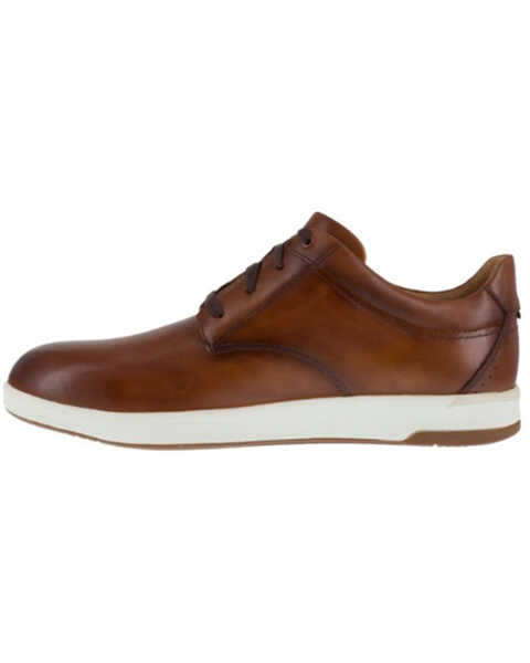Image #3 - Florsheim Men's Oxford Low Cut Lace-Up Work Shoes - Steel Toe, Cognac, hi-res