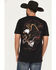 Image #1 - Howitzer Men's Dare Eagle Short Sleeve Graphic T-Shirt, Black, hi-res