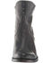 Lucchese Women's Harley Black Fashion Booties - Round Toe, Black, hi-res