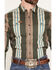 Image #3 - Zach Top X Kimes Ranch Men's Noxx Striped Long Sleeve Button-Down Western Shirt, Green, hi-res