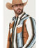 Image #2 - Cody James Men's Barrett Striped Long Sleeve Snap Western Shirt, Multi, hi-res