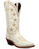 Image #1 - Laredo Women's Serenade Patriotic Western Boots - Snip Toe, White, hi-res