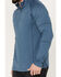 Image #3 - Brothers and Sons Men's Base Layer Quarter Zip Shirt, Teal, hi-res