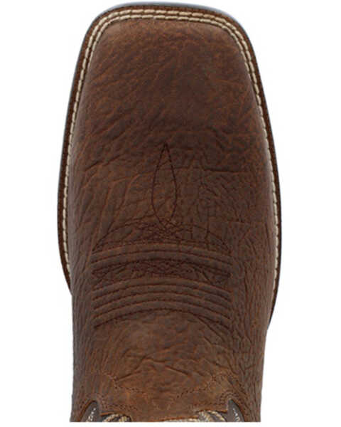 Image #6 - Durango Men's Westward Western Performance Boots - Broad Square Toe, Dark Brown, hi-res