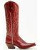 Image #2 - Idyllwind Women's Dallas Alice Western Boots - Snip Toe, Brick Red, hi-res