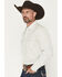 Image #2 - Cody James Men's Rocky Range Paisley Print Long Sleeve Snap Western Shirt - Tall, Cream, hi-res