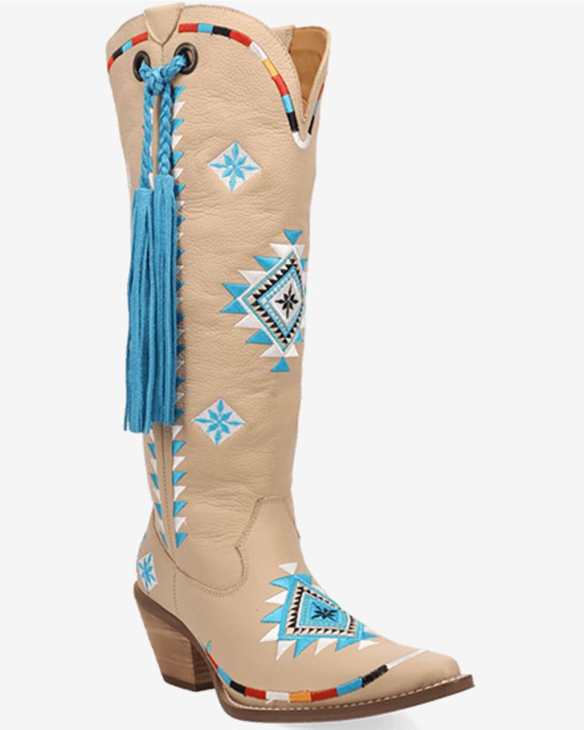 Dingo Women's Terracotta Tall Western Boots - Snip Toe, Sand, hi-res
