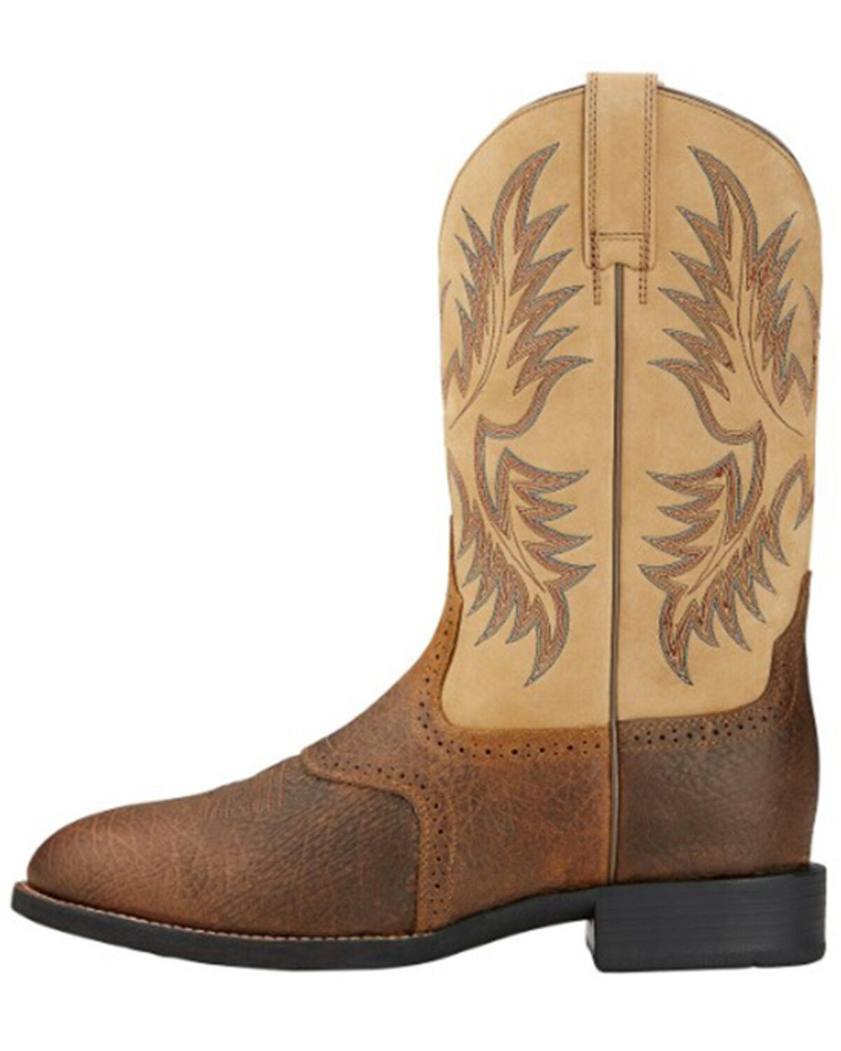 ariat heritage round toe