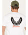 Brixton Men's Eagle Talon Logo Graphic T-Shirt, White, hi-res