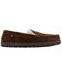 Image #1 - Lamo Footwear Men's Harrison Slippers - Moc Toe, Chocolate, hi-res