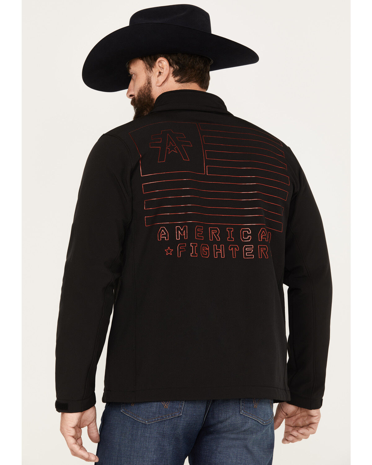Image #4 - American Fighter Men's Thornwood Softshell Jacket, Black, hi-res