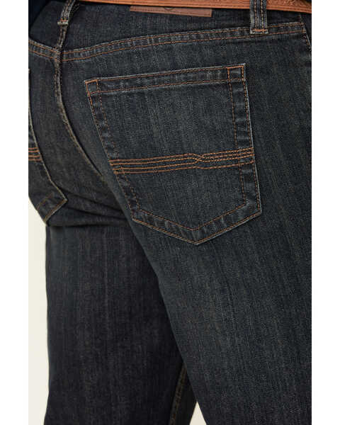 Image #4 - Cody James Men's Barn Sour Dark Wash Slim Straight Stretch Denim Jeans , Blue, hi-res