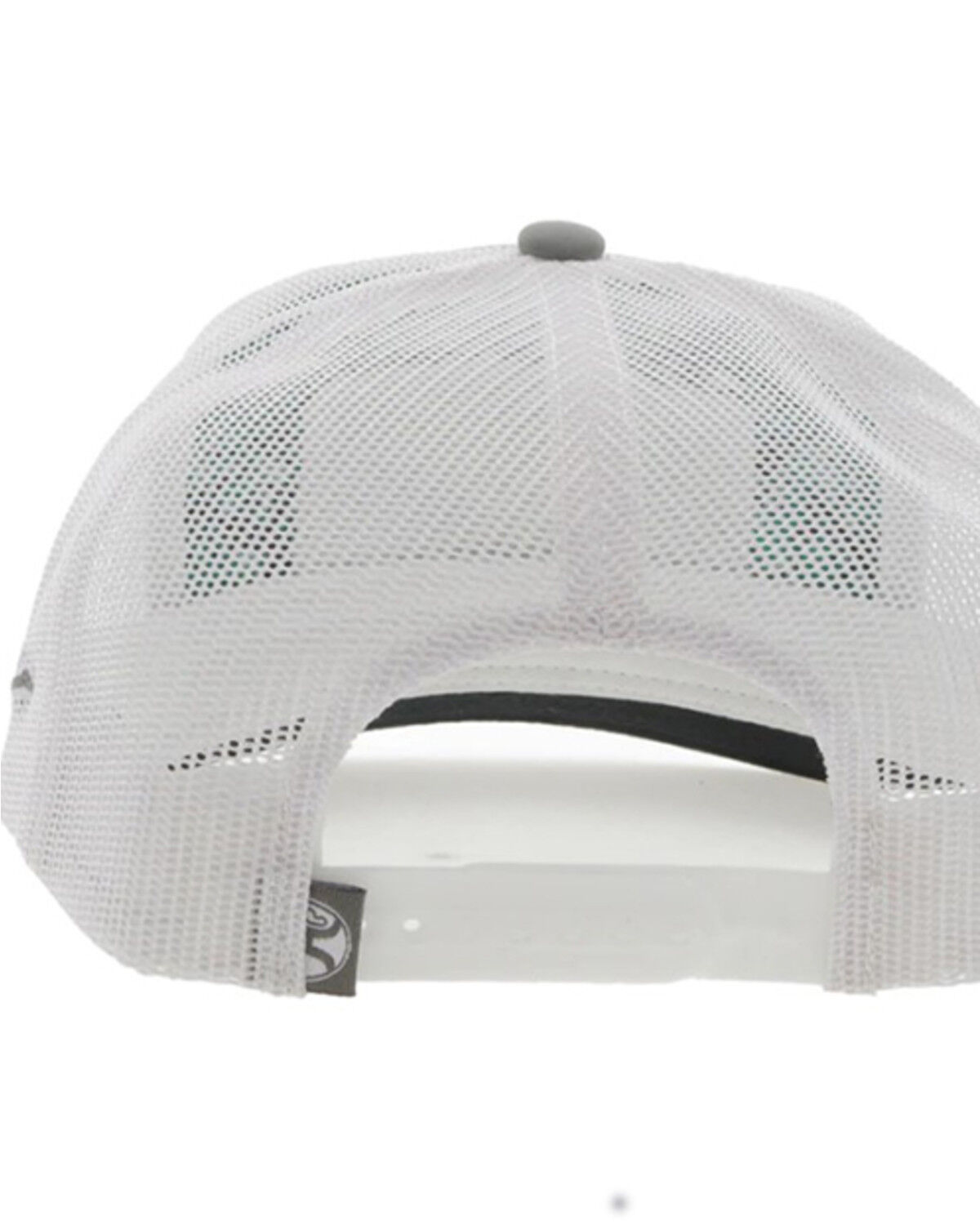 Image #2 - Hooey Men's Cactus Ropes Patch Trucker Cap, Grey, hi-res