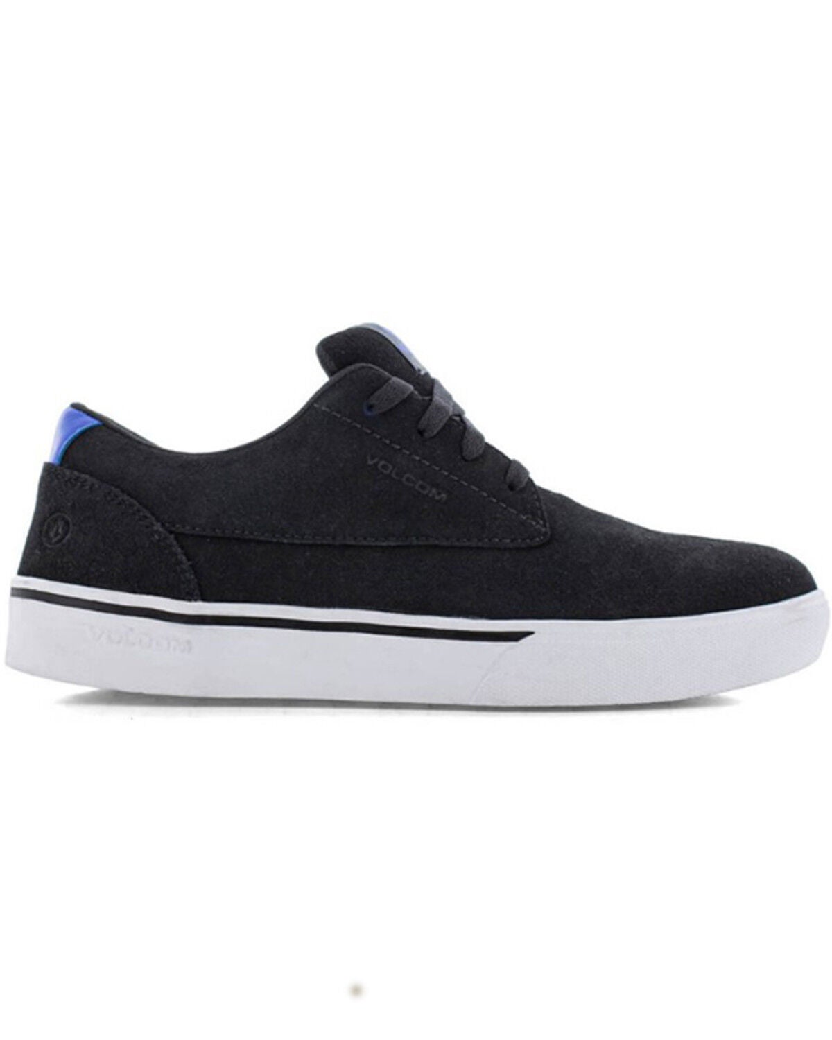 Image #2 - Volcom Men's Skate Inspired Work Shoes - Composite Toe, Black, hi-res