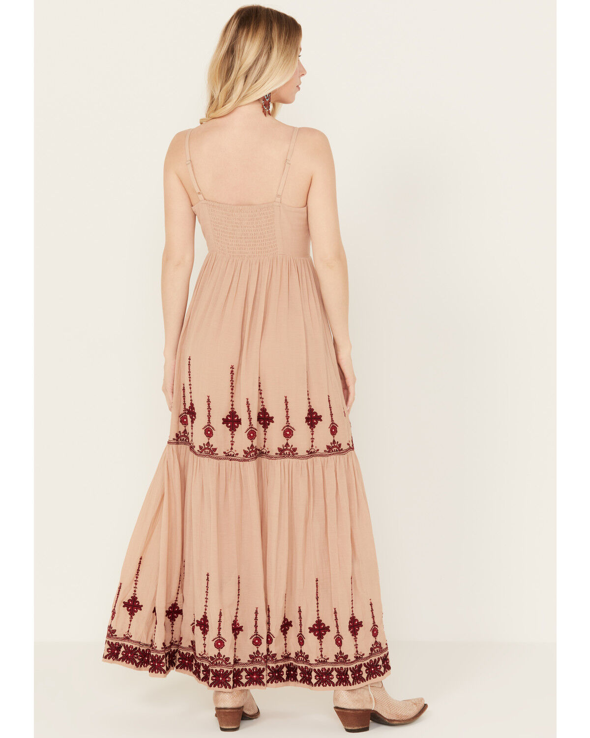 Image #5 - Idyllwind Women's Belladonna Embroidered Maxi Dress, , hi-res
