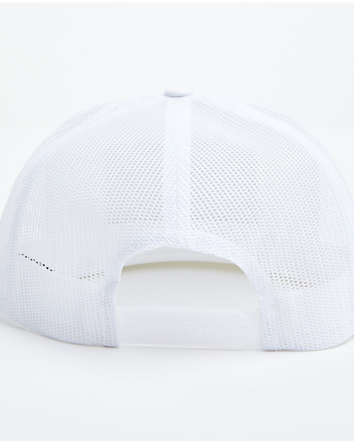 Image #3 - Salty Rodeo Men's Ice OG Logo Patch Trucker Cap, White, hi-res