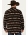 Image #4 - Rock & Denim Men's Southwestern Print Jacquard Shacket, Brown, hi-res