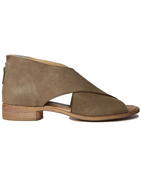 Image #2 - Band of the Free Women's Venice Western Casual Shoes - Open Toe, Taupe, hi-res