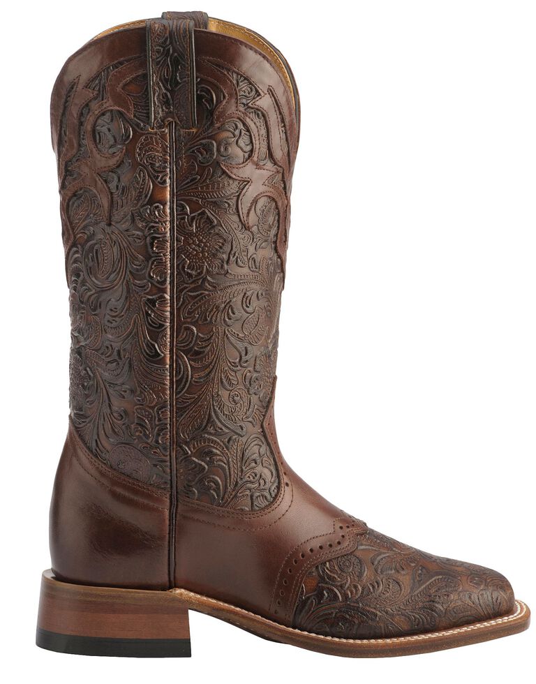 womens hand tooled boots