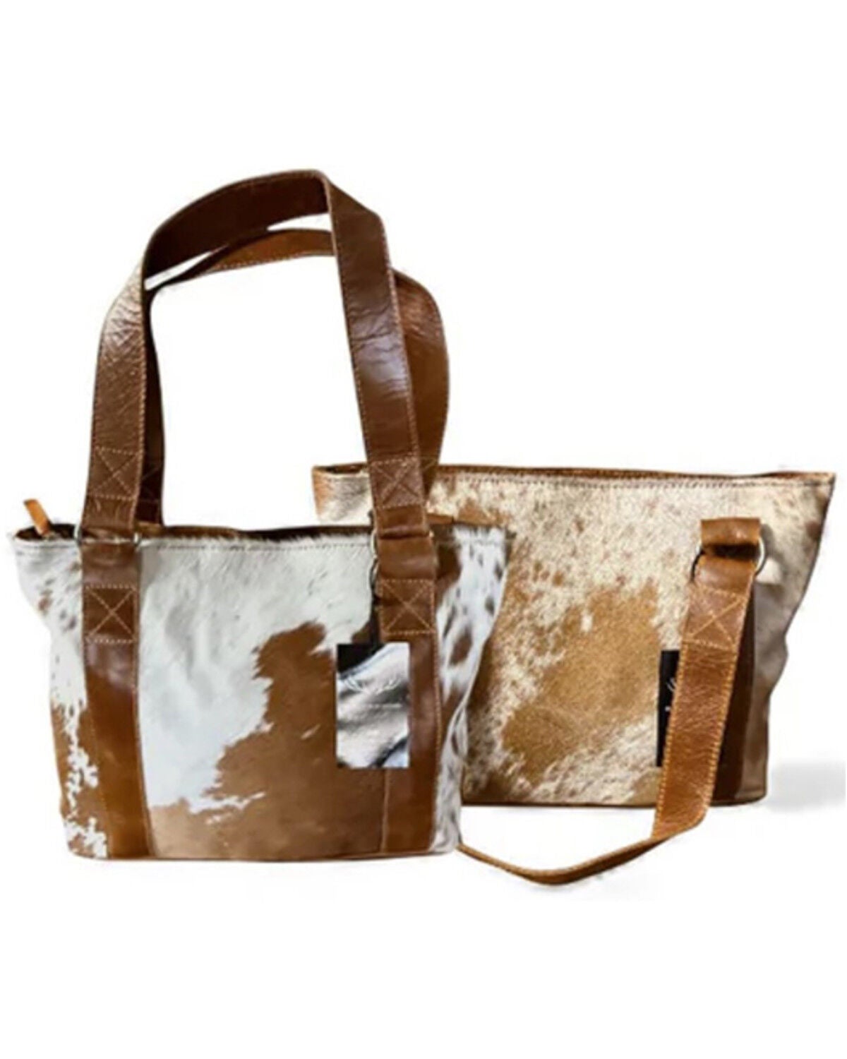 Ranch Junkie Women's Highlands Cowhide Tote Bag, Caramel, hi-res