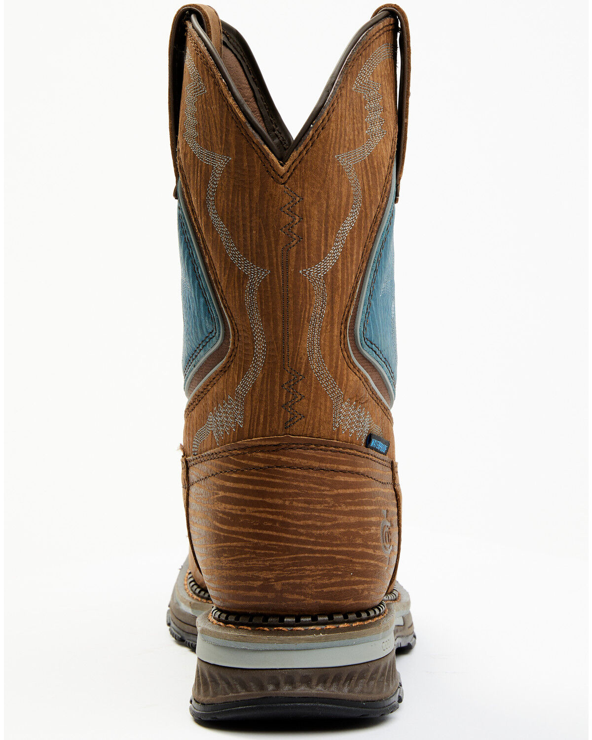 Image #5 - Cody James Men's Disruptor Waterproof Work Boots - Composite Toe, Blue, hi-res
