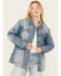Image #1 - Cleo + Wolf Women's Medium Wash Denim Jacket, Medium Wash, hi-res