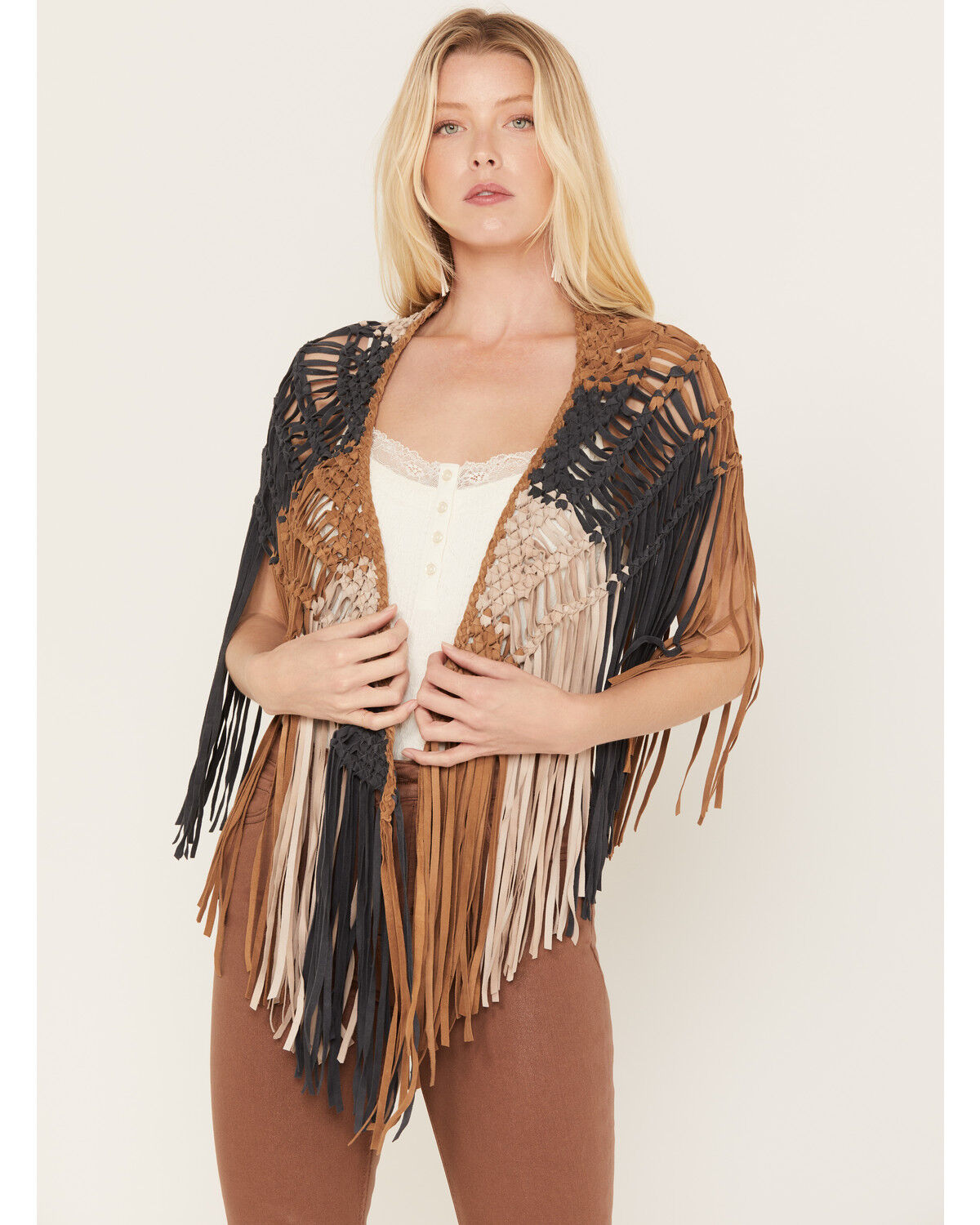 Image #1 - Idyllwind Women's Crazy Horse Shawl, Brown, hi-res