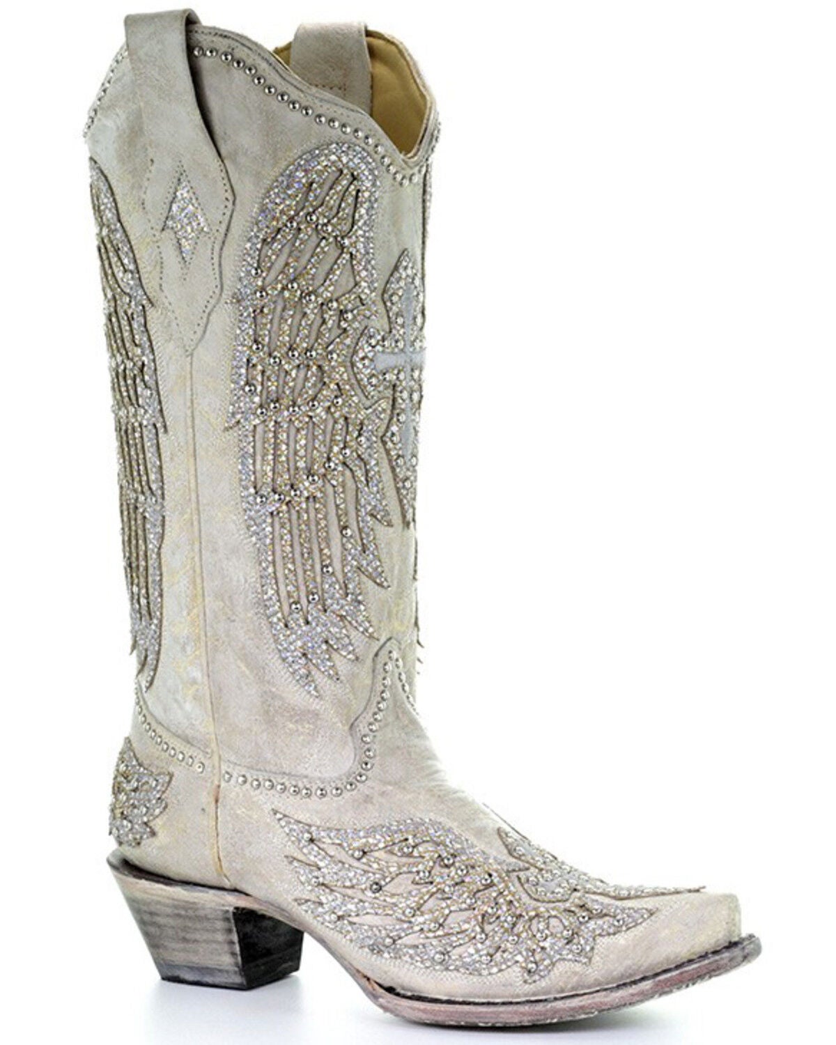 Image #1 - Corral Women's Angela Western Boots - Snip Toe, , hi-res