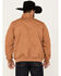 Image #4 - RANK 45® Men's Coolville Softshell Bomber Jacket, Lt Brown, hi-res