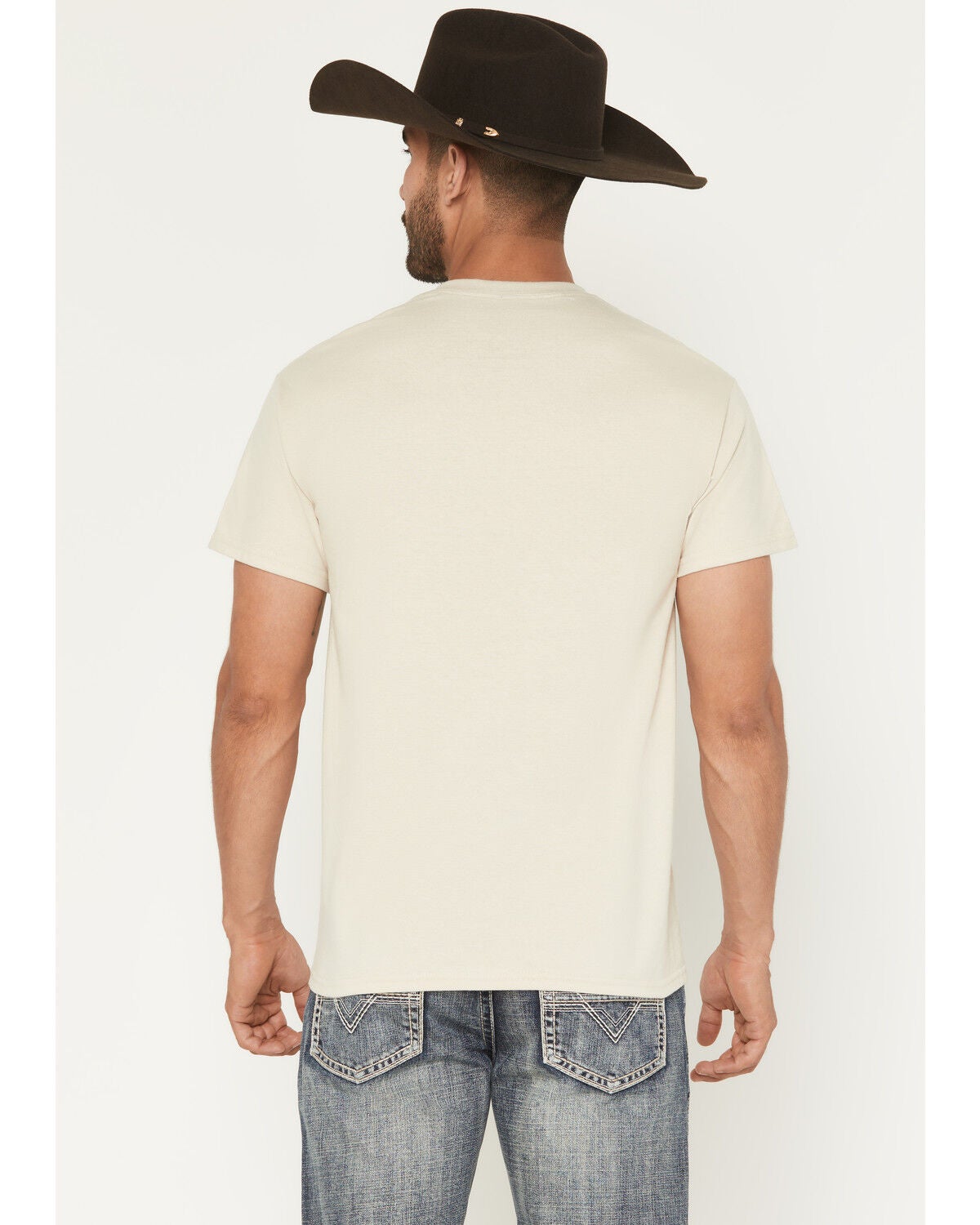 Image #4 - Riot Society Men's Bucking Bull Short Sleeve Graphic T-Shirt, Natural, hi-res