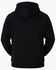 Image #2 - Forge Workwear Men's FR Solid Work Hooded Sweatshirt, Black, hi-res