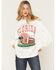 Image #1 - Gameday Women's Florida Gators Helmet Embroidered Graphic Crewneck, White, hi-res
