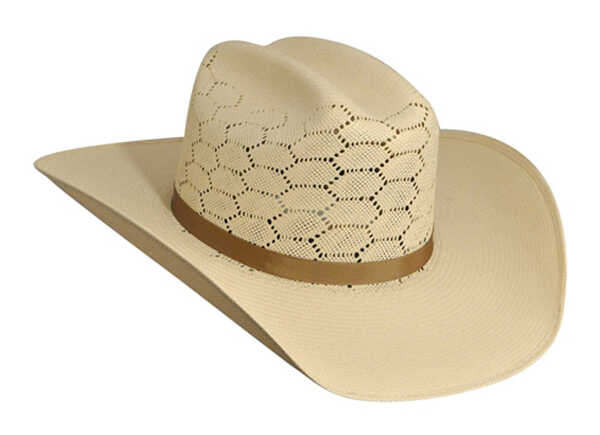 Bailey Enzo 20X Straw Cowboy Hat, Natural, hi-res