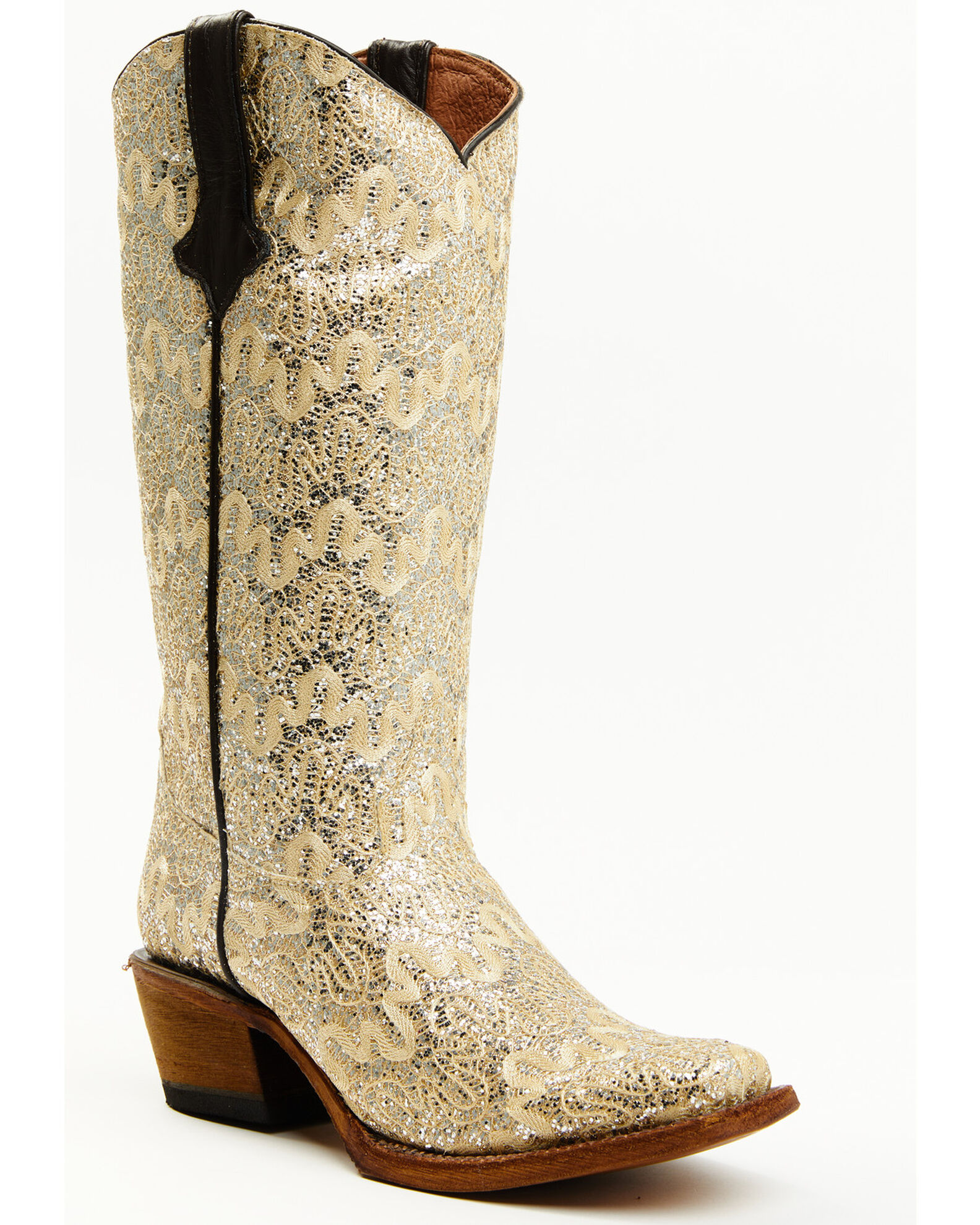 Tanner mark glitter boots online